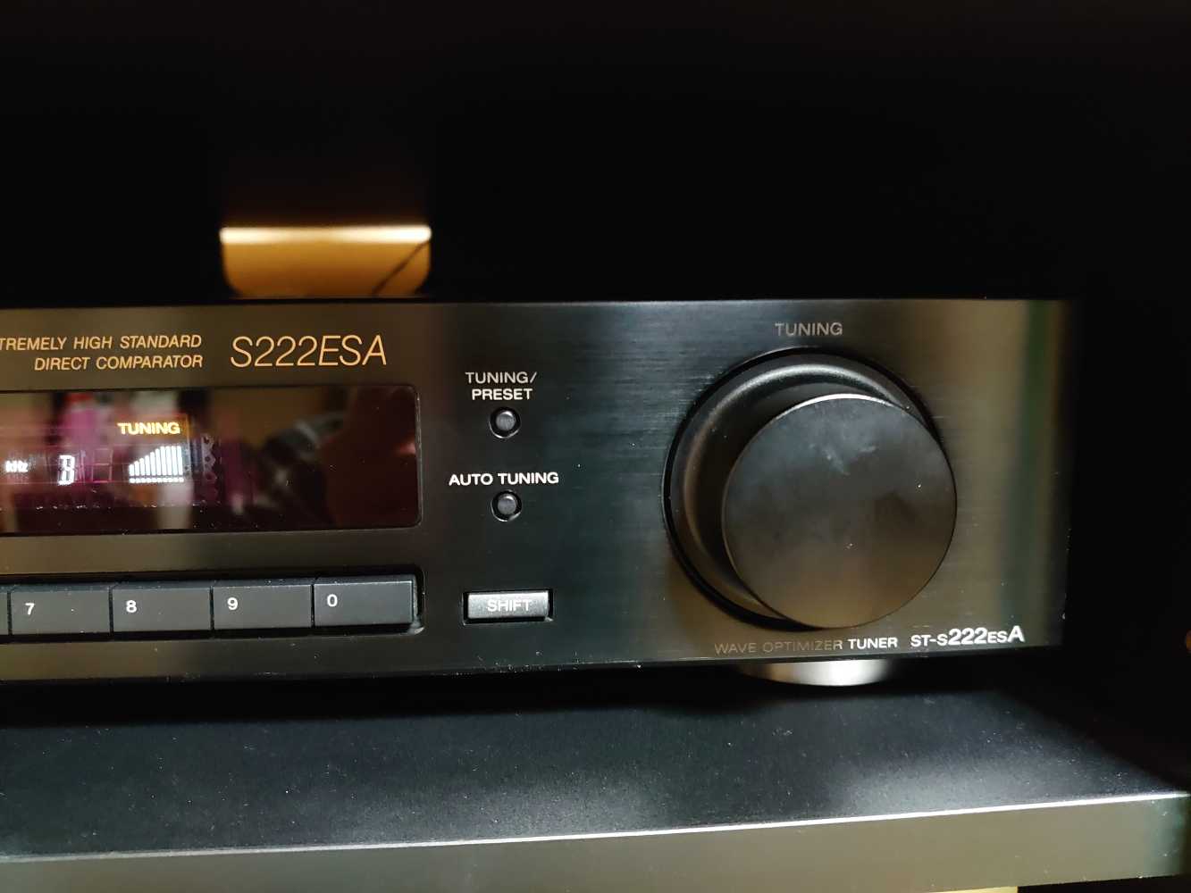 SONY ST-S２２２ESＲ ＦＭ ＡＭ チューナー【受信状態良好 